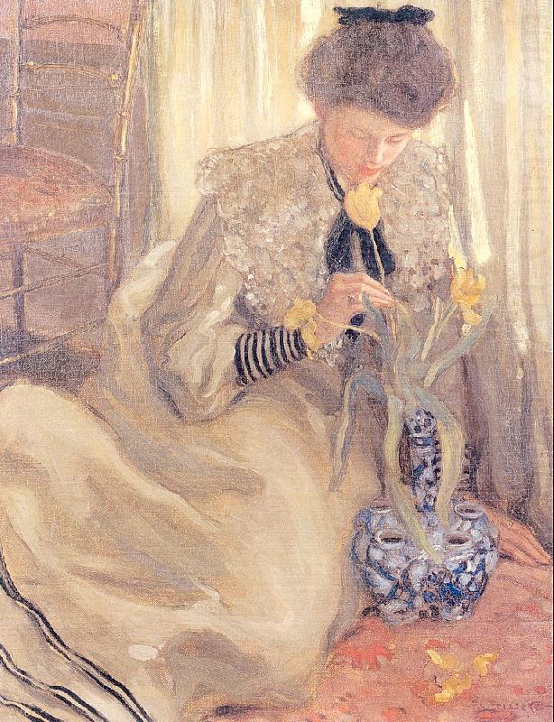 Frieseke, Frederick Carl The Yellow Tulip china oil painting image